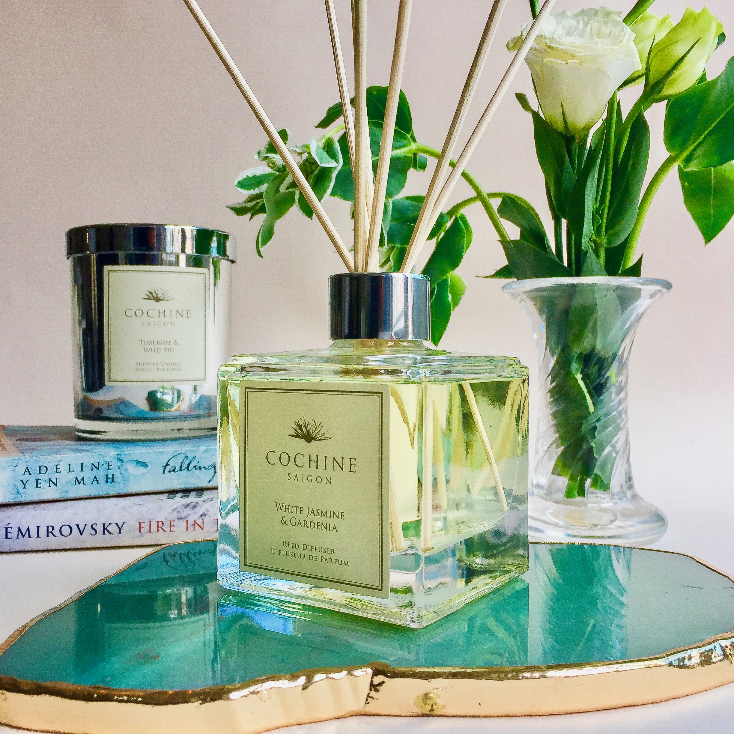 White Jasmine & Gardenia Reed Diffuser